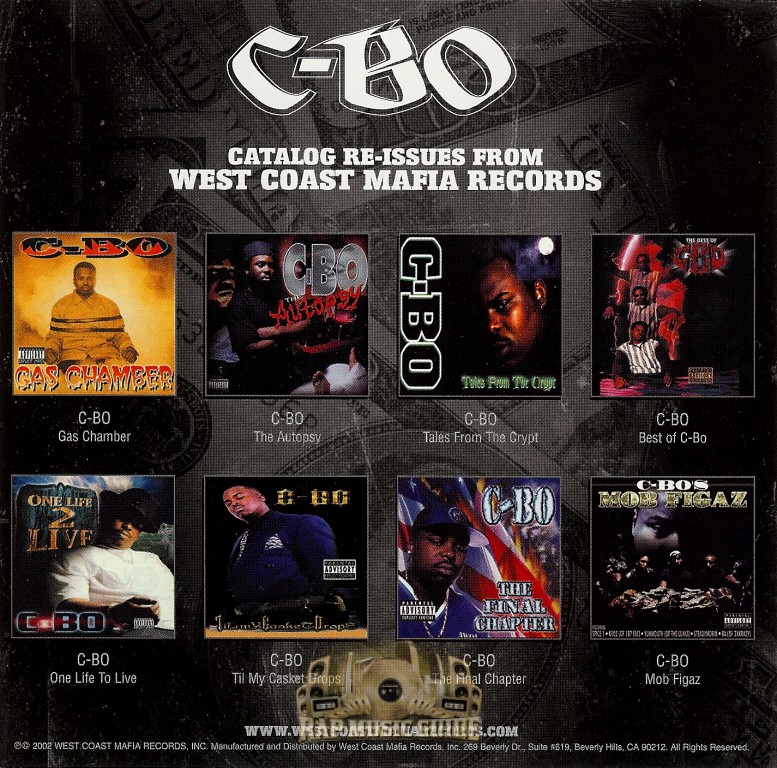 C-Bo - Gas Chamber: 6th Press. CD | Rap Music Guide